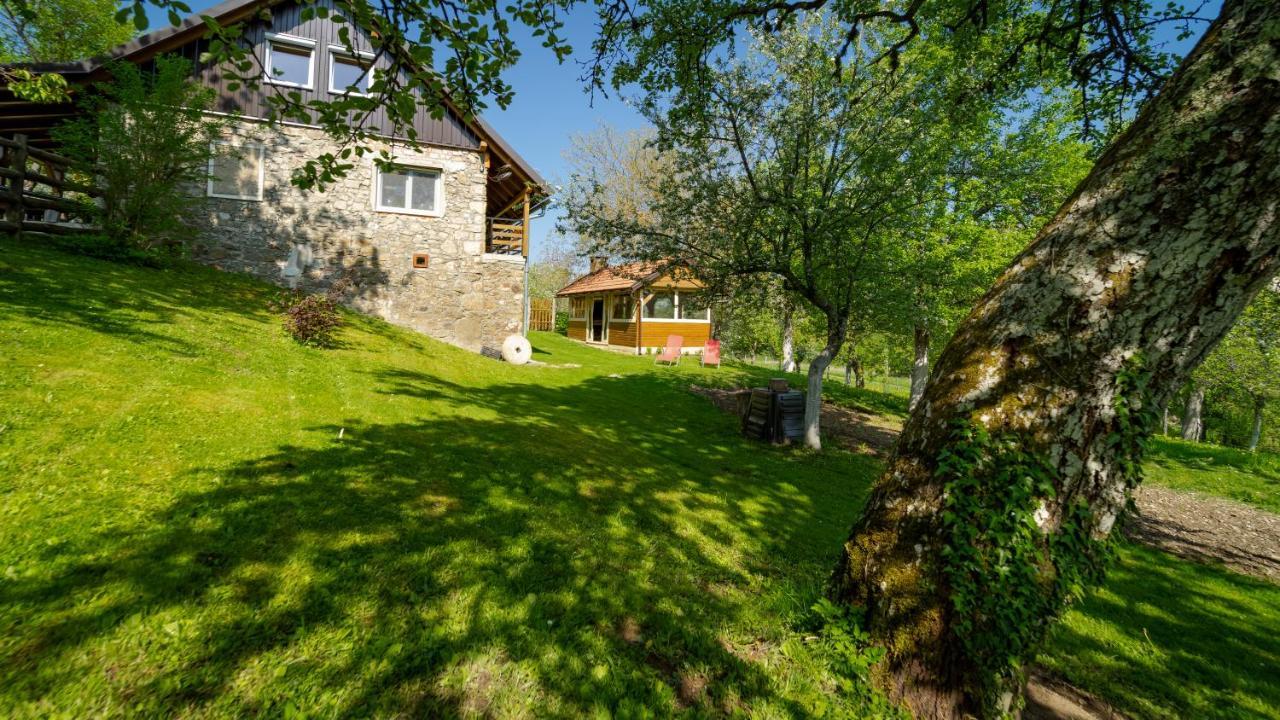 Holiday Home "Sleme" With Jacuzzi, Big Garden And Arbor With Fireplace Skrad المظهر الخارجي الصورة