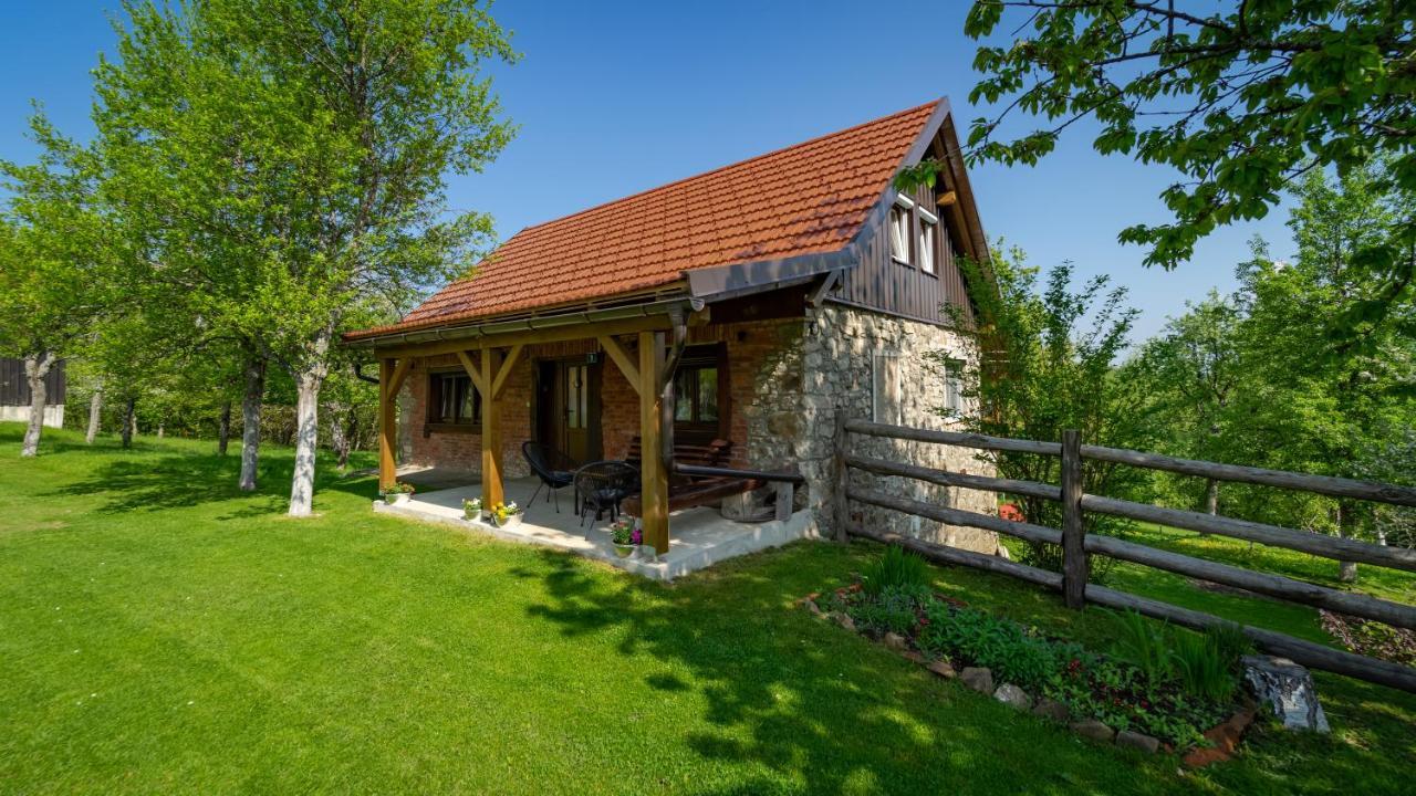 Holiday Home "Sleme" With Jacuzzi, Big Garden And Arbor With Fireplace Skrad المظهر الخارجي الصورة