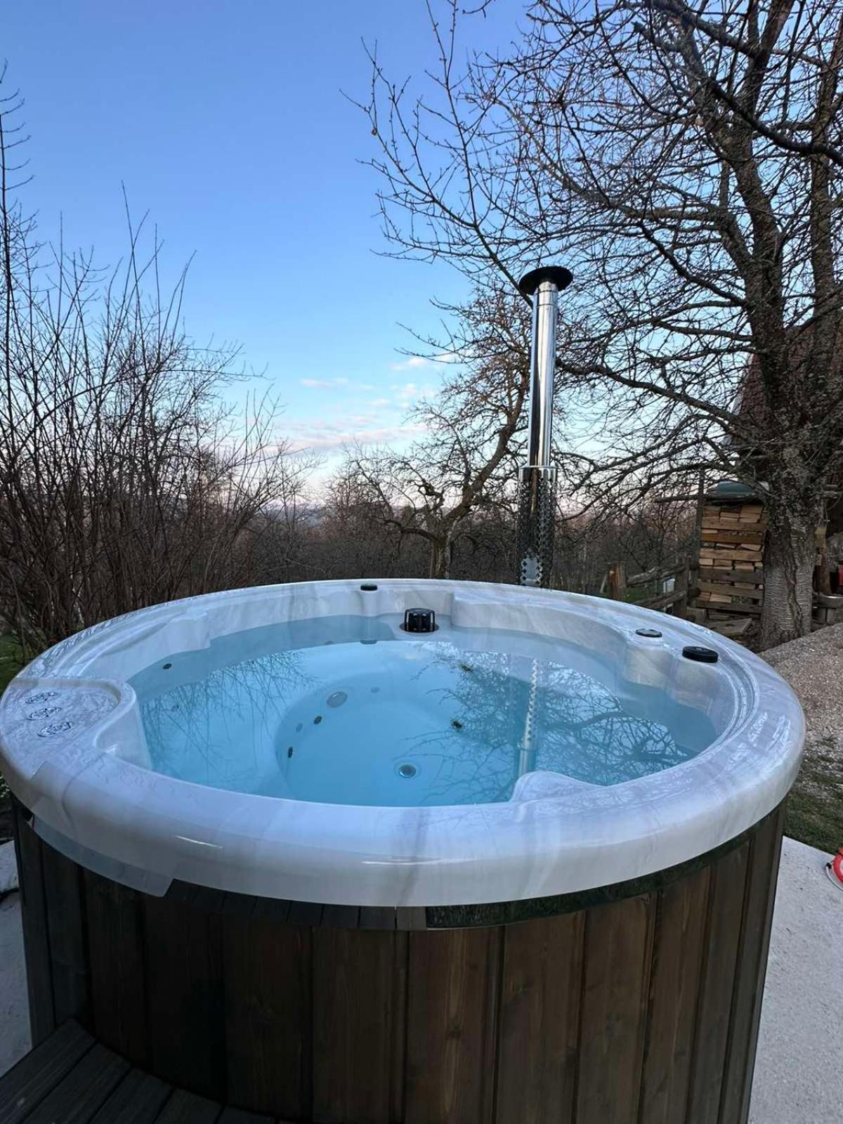 Holiday Home "Sleme" With Jacuzzi, Big Garden And Arbor With Fireplace Skrad المظهر الخارجي الصورة