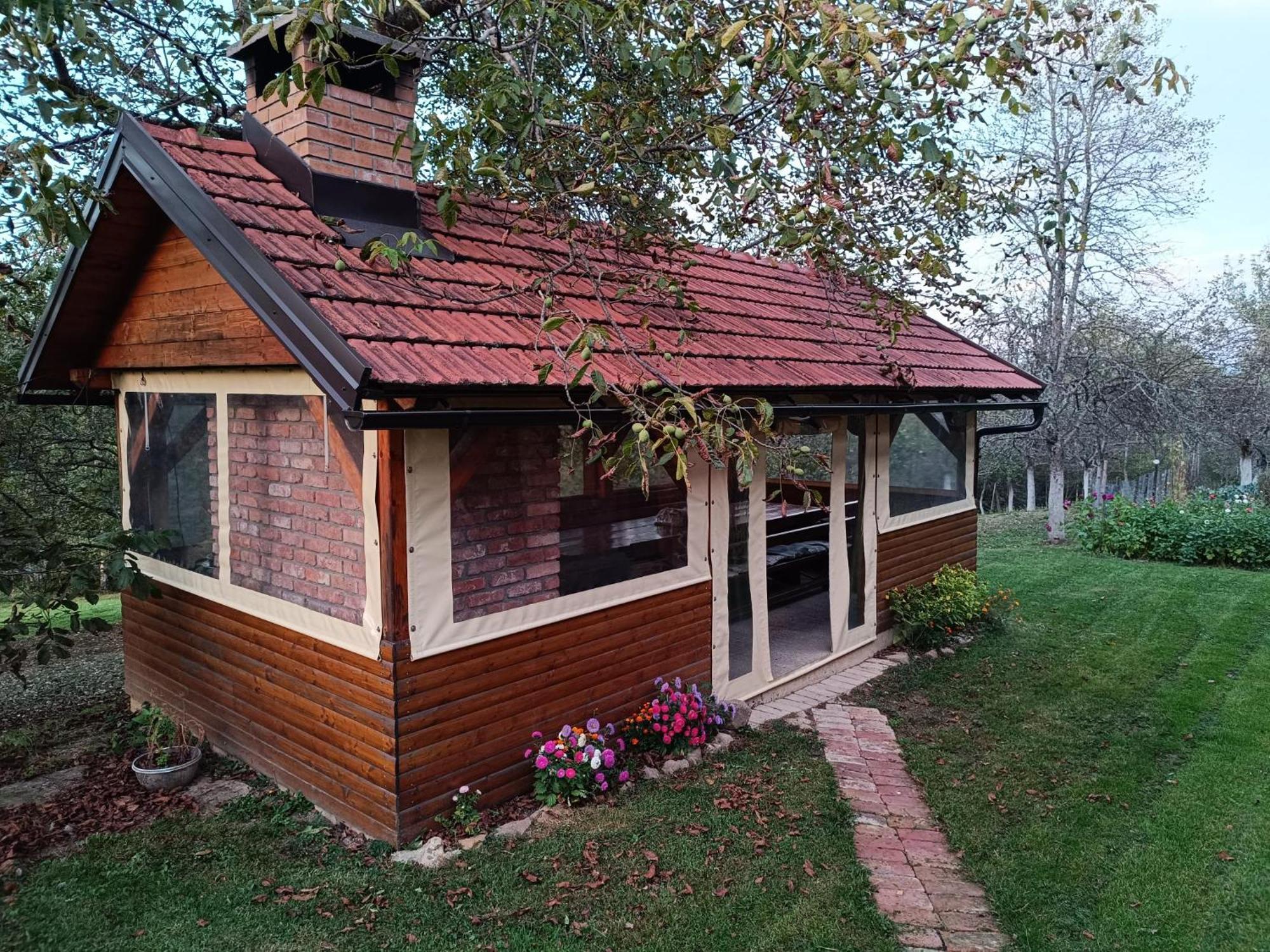 Holiday Home "Sleme" With Jacuzzi, Big Garden And Arbor With Fireplace Skrad المظهر الخارجي الصورة